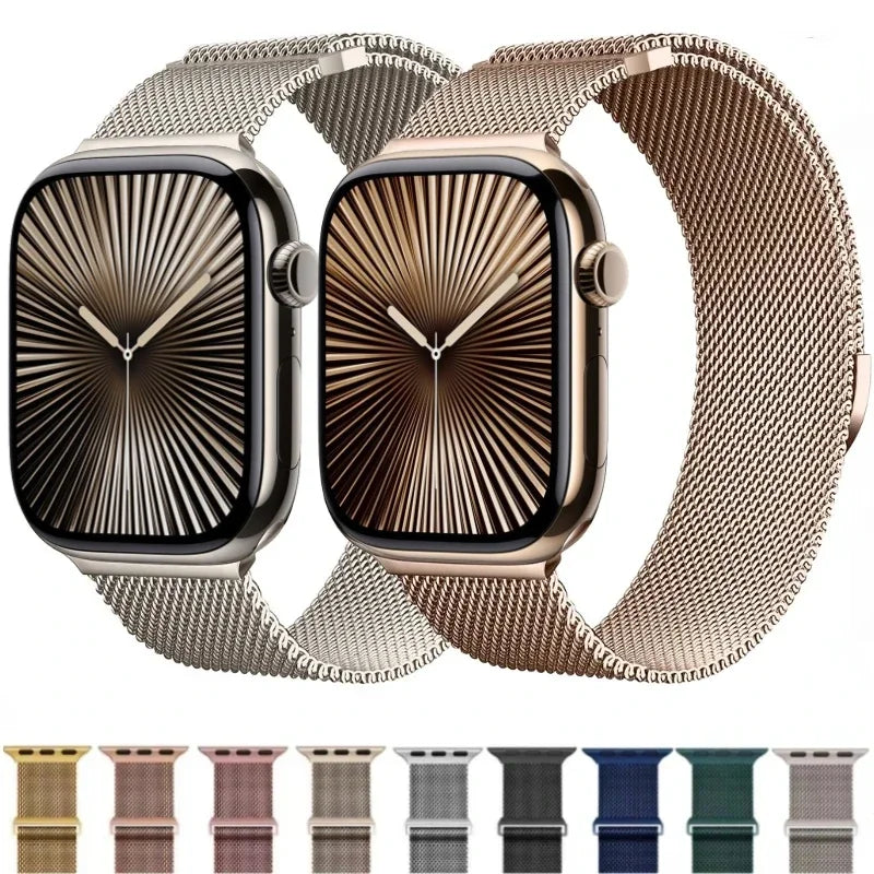 Milanese Magnetic Metal Watch Band for Apple Watch (All Sizes & Series)