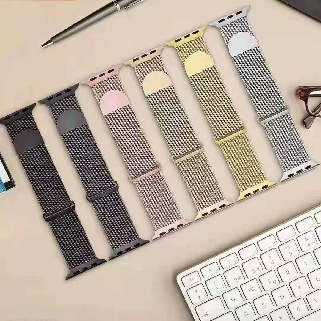 Milanese Magnetic Metal Watch Band for Apple Watch (All Sizes & Series)