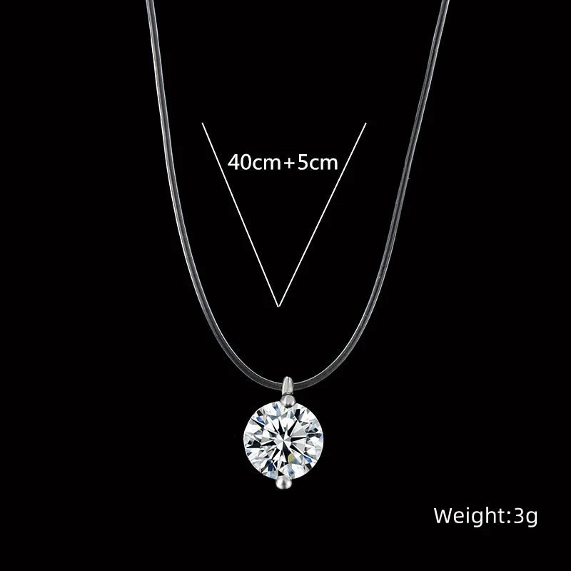 Shimmer Sparkle Choker Necklace