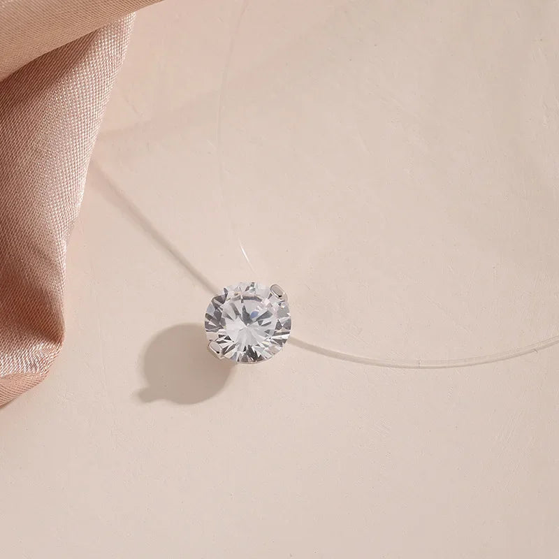 Shimmer Sparkle Choker Necklace